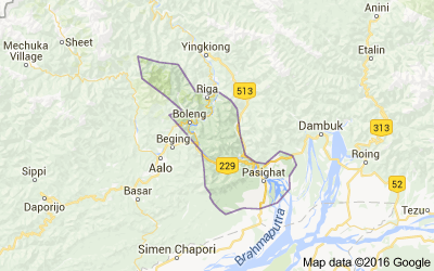 East Siang district, Arunachal Pradesh
