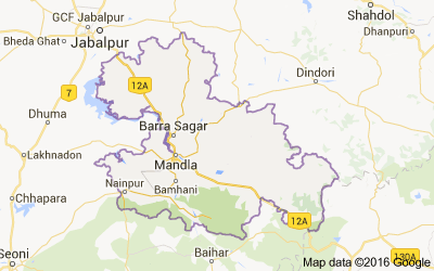 Mandla district, Madhya Pradesh