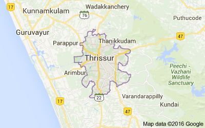 Thrissur district, Kerala